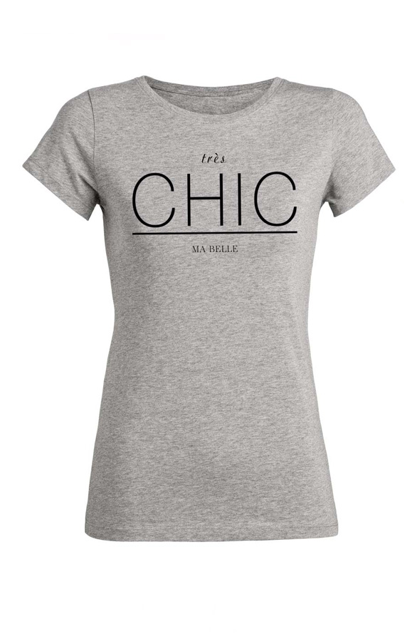 Tres Chic Grey It Shirt