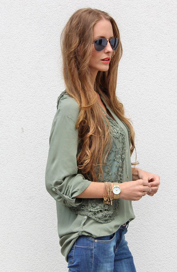 ibiza blouse fashion musthaves legergroen
