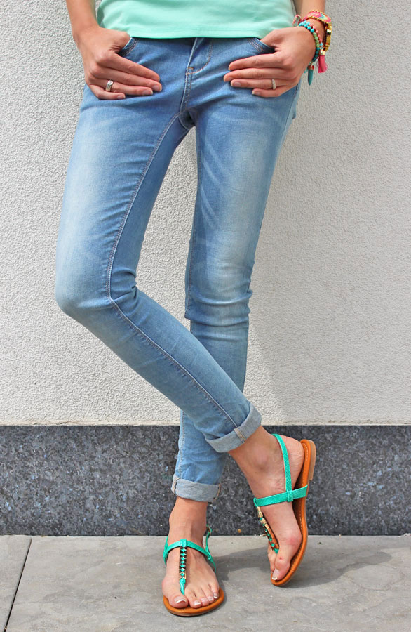 slangenprint sandalen mint dames