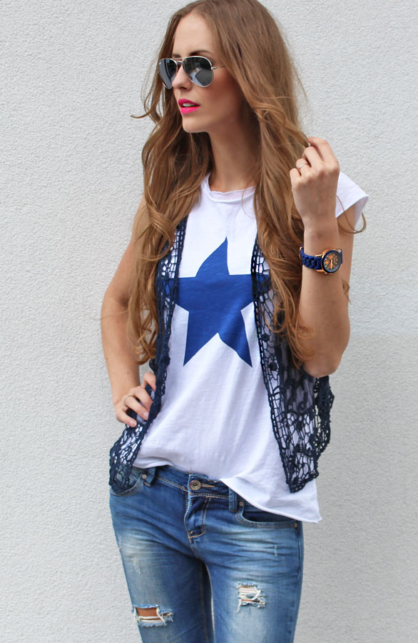 top met ster dames online
