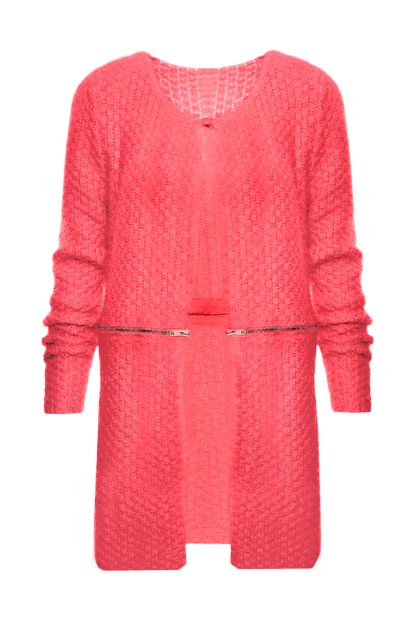 Divide Me Cardigan Coral