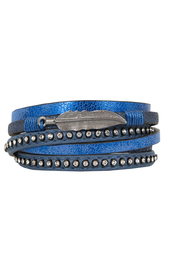 Wrap Bracelet Kobalt