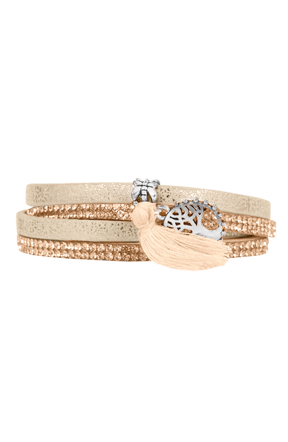 Lucky Tree Bracelet Brown