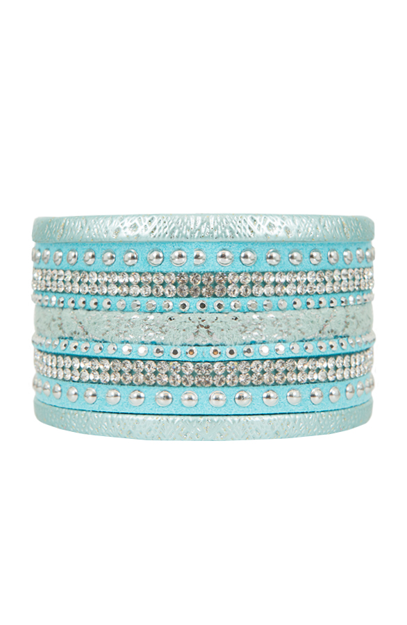 Wrap Bracelet Blue Fever