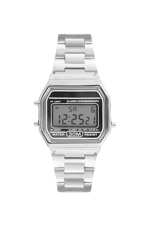 Retro Watch Silver