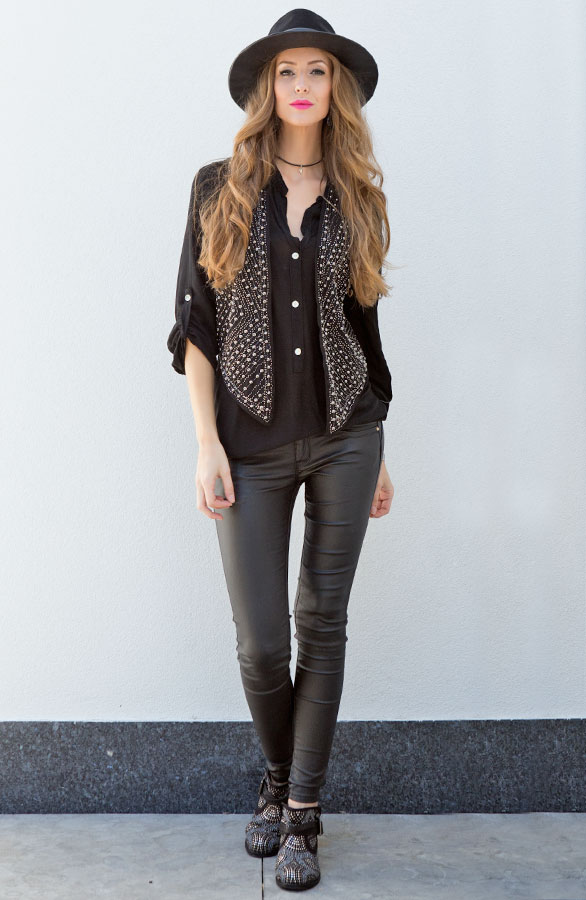 gilet met studs goedkoop