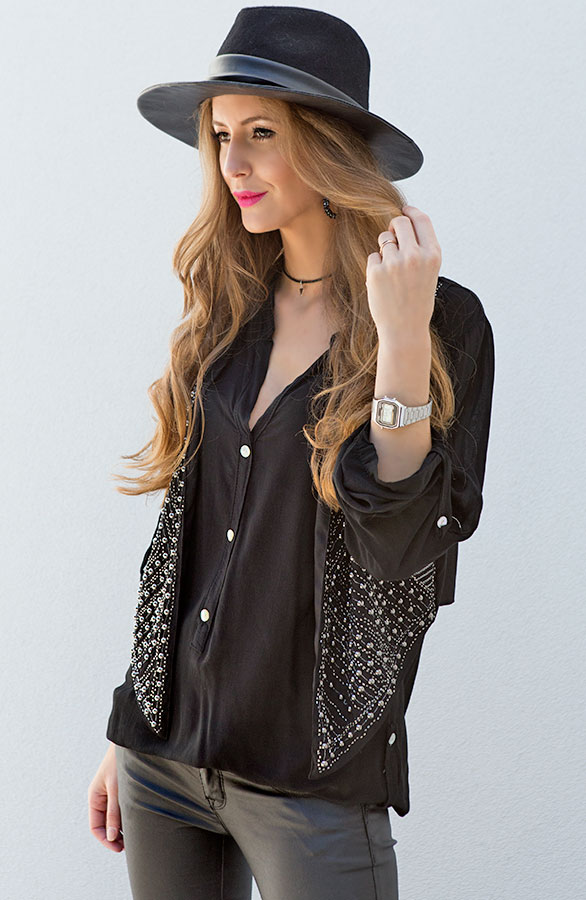 gilets met studs